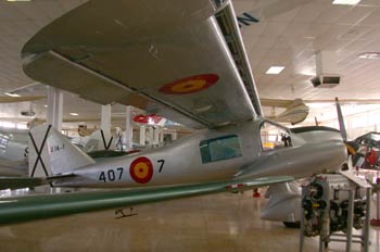 Avioneta, Museo del Aire de Madrid