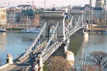 Puente de las Cadenas, Budapest, Hungría