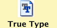 Fuente True Type Pc