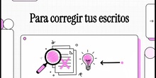 Estrategias para corregir tus escritos