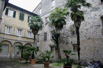 Patio del Palazzo Busdraghi, Lucca