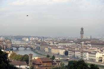 Ponte Vecchio y Palazzo Ducale, Florencia