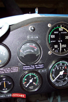 Reloj de temperatura del 4º cilindro