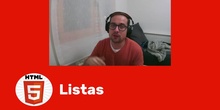 HTML - Listas