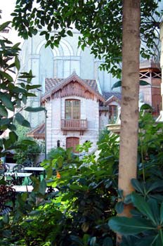 Jardines en la Casa de América, Madrid