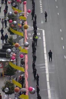 Cuerpos de Seguridad durante la Boda Real