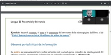 Lengua II Distancia Clase 4 20221010 - Texto Unicef, estructura de la noticia