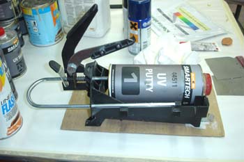 Dispensador dosificador de masillas