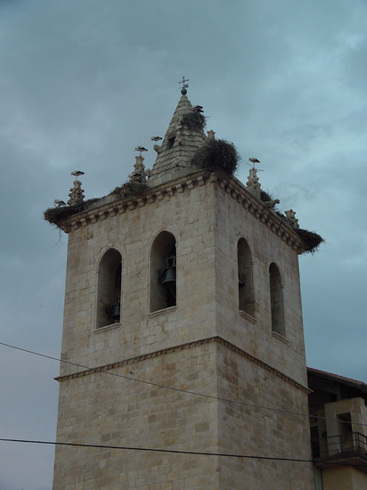 Campanario de iglesia en Guadalix de la Sierra