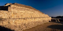 Ruinas de la zona Arqueológica de Monte Albán, México