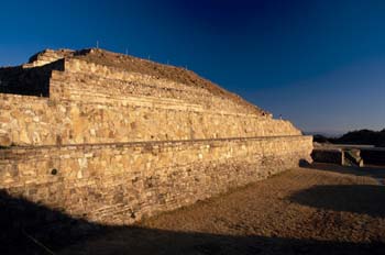 Ruinas de la zona Arqueológica de Monte Albán, México