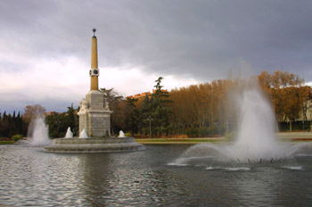 Fuente en Parque Arganzuela, Madrid