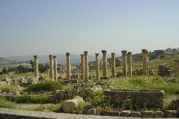 Ruinas romanas, Jarash, Jordania