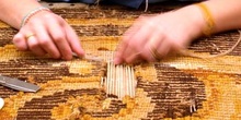 Restauración de un tapiz