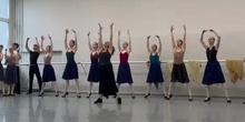 Clase de Danza Española (marcajes) en intercambio Erasmus+