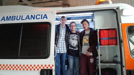 Visita a Protección Civil Móstoles