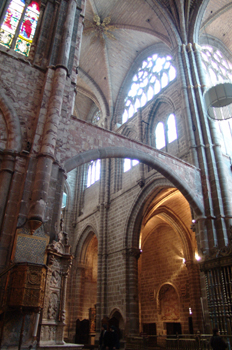 Interior de la Catedral de ávila, Castilla y León