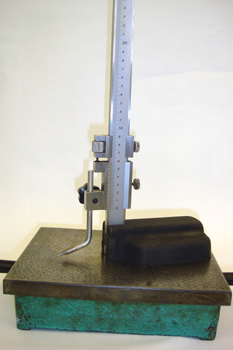 Mármol y gramil de trazado