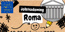 Erasmus+ KA121 | Job Shadowing | Liceo Vittoria Colonna, Rome 2025 | Poster 1