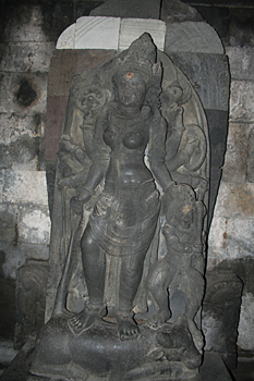 La mujer de Sywa, Prambanan, Jogyakarta, Indonesia