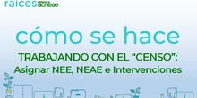 Actualización del CENSO NEAE en los centros educativos