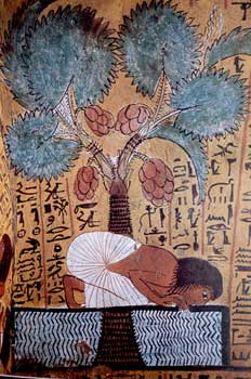 Pinturas en Deir-el-Medina, Egipto
