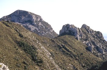 Vista norte del Pico Gratal, Huesca