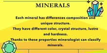 Rocks and minerals