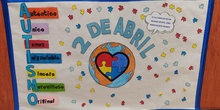 Día del autismo CEIP Fernando el Católico