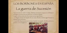 5º sociales Los borbones en España