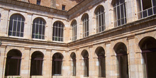 Claustro, Monasterio de Santa María de Huerta, Soria, Castilla y