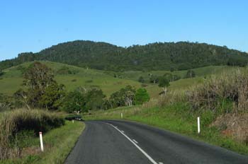 Carretera de interior, Queensland, Australia
