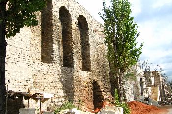 Las Murallas de Teodosio, Estambul, Turquía