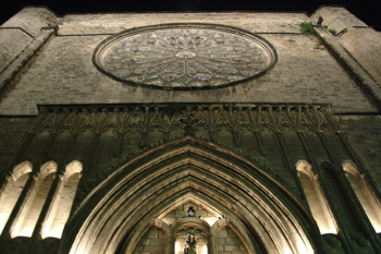 Fachada de la Basílica de Santa María del Mar, Barcelona