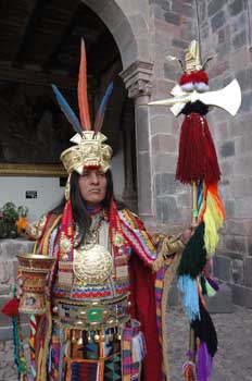 Indumentaria inca, Perú