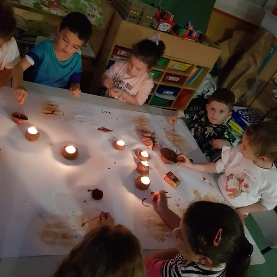 Arqueología en Infantil 5B 6