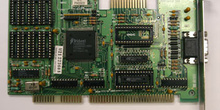 Vista de componentes de las tarjetas graficas VGA/CGA