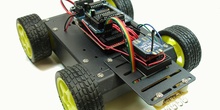 Example of control and robotics car