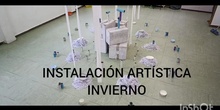 Instalaciones artísticas "Invierno"