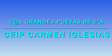 Poetas de 5ºA