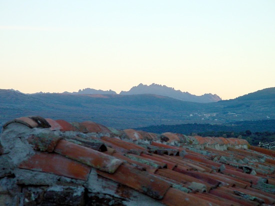 Vista panorámica de Villavieja del Lozoya