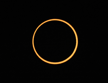 Fase máxima del eclipse anular 02
