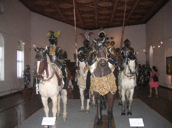 Armaduras en el Schloss Ambras