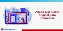 Fuentes originales de información en EducaMadrid
