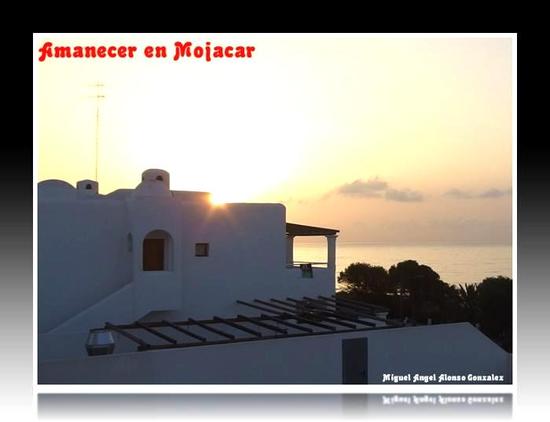 Amanecer en Mojacar