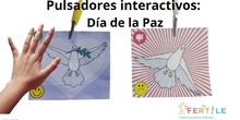 Pulsadores interactivos: Día de la Paz (con Makey Makey)