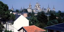 Vista de El Escorial, Comunidad de Madrid