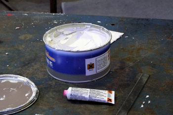 Componentes masilla carrocero