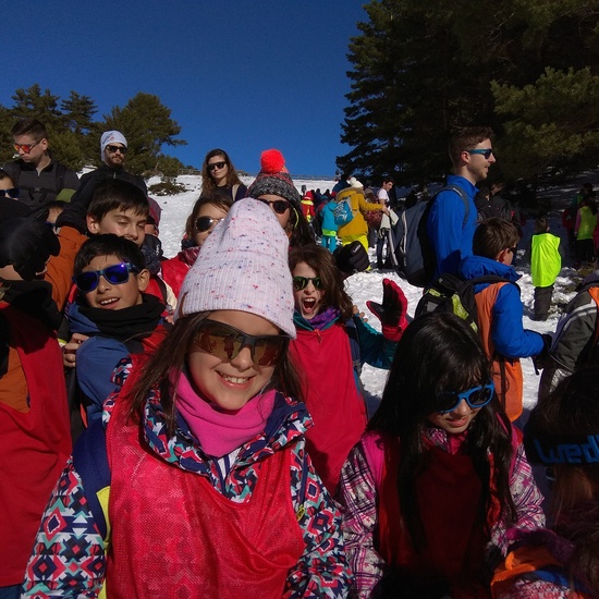 HOSTOS A LA NIEVE.- 4º DISFRUTANDO 5