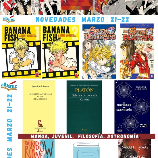 NOVEDADES MARZO 21-22